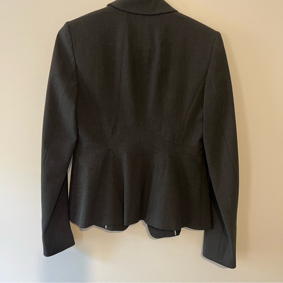 Ann Taylor Charcoal Suit Blazer/Jacket (no skirt) - Picture 4 of 5